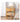 Bamboo Wood and Glass Stool - Natural Wood Finish hsl - 74MUTUKISPACE
