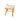 Bamboo Wood and Glass Stool - Natural Wood Finish hsl - 74MUTUKISPACE