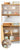 Elegant Natural Wood Cabinet with Dark Brown Bamboo Glass and Sleek ABS Resin Finish hsl - 77MUTUKISPACE