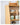 Elegant Natural Wood Cabinet with Dark Brown Bamboo Glass and Sleek ABS Resin Finish hsl - 77MUTUKISPACE