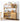 Elegant Natural Wood Cabinet with Dark Brown Bamboo Glass and Sleek ABS Resin Finish hsl - 77MUTUKISPACE
