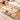 Stylish Dark Brown Bamboo Coffee Table with Glass Top - Durable ABS Resin Design hsl - 79MUTUKISPACE