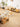 Stylish Dark Brown Bamboo Coffee Table with Glass Top - Durable ABS Resin Design hsl - 79MUTUKISPACE
