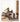 Elegant Dark Brown Bamboo Table – Natural Wood Finish hsl - 92MUTUKISPACE