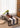 Elegant Dark Brown Bamboo Table – Natural Wood Finish hsl - 92MUTUKISPACE