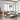 Stylish Grey Sofa with Natural Wood and Black Ash Accents – Rattan and Cotton Linen Blend htzm - 1504MUTUKISPACE