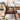 Elegant Dark Brown Ash Wood Sofa with Intricate Rattan Detailing htzm - 1514MUTUKISPACE