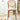 Elegant Brown Cherry Wood Chair with Natural Rattan Accent htzm - 1517MUTUKISPACE