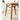 Elegant Brown Cherry Wood Chair with Natural Rattan Accent htzm - 1517MUTUKISPACE