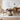 Elegant Brown Ash Wood Table with Rattan Accents and Cotton Linen Blend htzm - 1520MUTUKISPACE