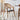 Elegant Brown Ash Wood Table with Rattan Accents and Cotton Linen Blend htzm - 1520MUTUKISPACE