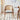 Elegant Brown Ash Wood Table with Rattan Accents and Cotton Linen Blend htzm - 1520MUTUKISPACE