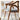 Elegant Brown Ash Wood Table with Rattan Accents and Cotton Linen Blend htzm - 1520MUTUKISPACE