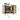 Elegant Black Ash Wood & Rattan Storage Cabinet - Modern Furniture Addition htzm - 1525MUTUKISPACE