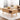 Stylish Natural Oak and White Matte Sintered Stone Coffee Table - Premium Solid Wood Design hx - 1564MUTUKISPACE