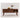 Elegant Solid Wood & Sintered Stone Coffee Table - Brown, White & Black Design hx - 1566MUTUKISPACE