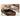 Elegant Solid Wood & Sintered Stone Coffee Table - Brown, White & Black Design hx - 1566MUTUKISPACE