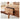 Elegant Oak Wood Coffee Table - Natural Finish for Sophisticated Spaces hx - 1567MUTUKISPACE