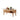Elegant Oak Wood Coffee Table - Natural Finish for Sophisticated Spaces hx - 1567MUTUKISPACE