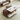 Elegant Solid Wood Coffee Table with Sintered Stone Top - Brown, White & Black hx - 1569MUTUKISPACE