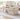Elegant Sintered Stone Coffee Table in White, Beige, and Blue – Perfect for Modern Interiors hx - 1573MUTUKISPACE