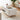 Elegant White and Beige Solid Wood Sintered Stone Coffee Table - Stylish and Durable hx - 1574MUTUKISPACE