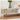 Elegant White and Beige Solid Wood Sintered Stone Coffee Table - Stylish and Durable hx - 1574MUTUKISPACE