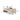 Elegant White and Beige Solid Wood Sintered Stone Coffee Table - Stylish and Durable hx - 1574MUTUKISPACE