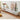 Elegant White Beige Oak Wood Coffee Table with Sintered Stone Top – Stylish & Durable hx - 1575MUTUKISPACE