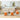 Solid Wood Stool with Beige and Orange Faux Leather Upholstery hx - 1577MUTUKISPACE