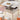Solid Wood Stool with Beige and Orange Faux Leather Upholstery hx - 1577MUTUKISPACE