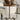 Solid Wood Coffee Table with Sintered Stone Top and Faux Leather Accents hxj - 2703MUTUKISPACE