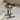 Sleek Carbon Steel Tea Table with Stylish Faux Leather Surface - Modern Design hxj - 2705MUTUKISPACE