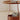 Modern Carbon Steel Tea Table with Faux Leather Finish hxj - 2731MUTUKISPACE