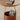 Modern Carbon Steel Tea Table with Faux Leather Finish hxj - 2731MUTUKISPACE