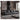 Luxurious Black Faux Leather Sofa with Pine Wood Frame, Latex Down Filling, and Cotton Upholstery hxl - 1264MUTUKISPACE