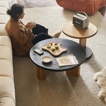 Solid Wood Coffee Table – Modern Centerpiece for Any Living Room hyc - 3123MUTUKISPACE