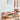 Handcrafted Green Stool in Natural Wood with Cotton Linen Upholstery - Multiple Color Options Available hykmq - 744MUTUKISPACE