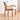 Sleek Mid - Century Modern Chair with Orange, Off - White, and Yellow Leathaire - Natural Oak, Cherry, and Light Brown Wood Finish hykmq - 745MUTUKISPACE