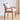 Sleek Mid - Century Modern Chair with Orange, Off - White, and Yellow Leathaire - Natural Oak, Cherry, and Light Brown Wood Finish hykmq - 745MUTUKISPACE