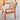 Sleek Mid - Century Modern Chair with Orange, Off - White, and Yellow Leathaire - Natural Oak, Cherry, and Light Brown Wood Finish hykmq - 745MUTUKISPACE
