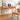 Elegant Cherry Wood and Natural Plywood Desk hykmq - 750MUTUKISPACE