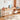 Desk with Natural Wood Finish in Red Oak and Black Walnut hykmq - 751MUTUKISPACE
