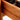 Elegant Cherry Wood Makeup Vanity with Copper Accents & Glass Top hykmq - 752MUTUKISPACE