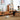 Cherry Wood TV Cabinet with Copper Hardware and Glass Doors hykmq - 757MUTUKISPACE