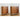 Elegant Brown Cherry Wood Cabinet with Black Walnut Tempered Glass Doors hykmq - 760MUTUKISPACE