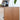 Elegant Brown Cherry Wood Cabinet with Black Walnut Tempered Glass Doors hykmq - 760MUTUKISPACE
