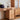 Luxury Cabinet: Premium Natural Wood in Red Oak, Cherry Wood, or Black Walnut with Copper and Metal Accents hykmq - 762MUTUKISPACE