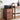 Luxury Cabinet: Premium Natural Wood in Red Oak, Cherry Wood, or Black Walnut with Copper and Metal Accents hykmq - 762MUTUKISPACE