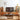 Elegant Cherry Wood & Glass Cabinet with Copper Accents - Plywood Shelving hykmq - 766MUTUKISPACE